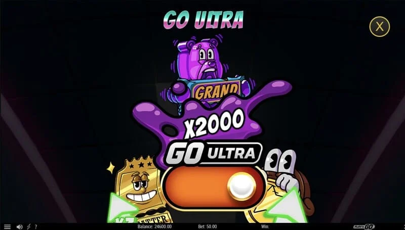 Treats of Terror II - GO Ultra режим активиран на долния панел
